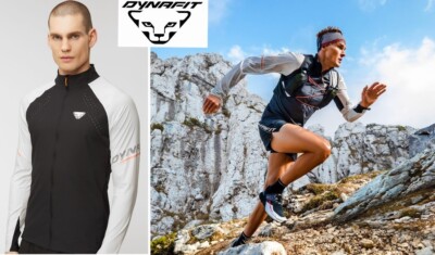 DYNAFIT dna wind jacket trail run ultralight stretch wind water resistant  mens M