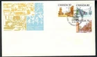 Canada 1978 FDC - 50¢, 75¢, 80¢ Street Scenes Defn COMBO OFDC Cachet -Sc #723-25