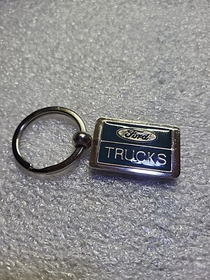 Ford Truck Key Chain Ring Fob FoMoCo Blue Oval   NOS!    