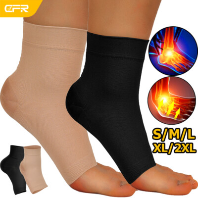 20-30 mmHg Ankle Support Brace Plantar Fasciitis Compression Sleeve Socks Cooper
