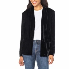 Well Worn Women’s Velvet Cardigan. , variation Knit velvet fabric