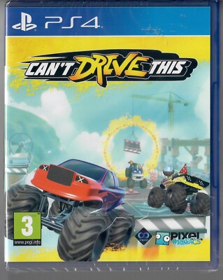 Can't Drive This Sony PlayStation 4 PS4 Rennspiel NEU & VERSIEGELT