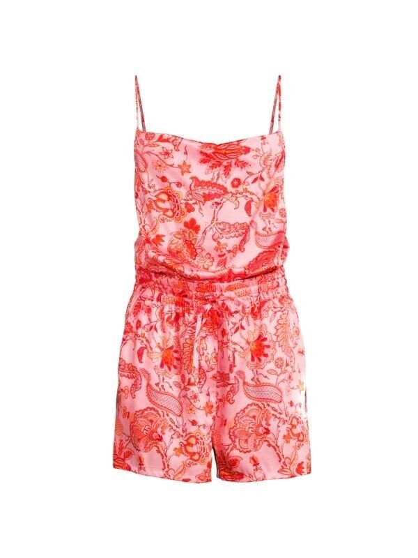 ワンピース soor ploom Ines Romper Flower Ribbon 7y Amazon.com: AIMCOO Women's Floral Print Deep V-Neck Romper