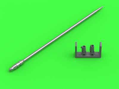A-4 Skyhawk Long Straight Tanksonde Boom zu Hasegawa #48177 1/48 Master
