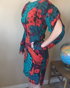 silk hawaiian dress