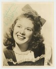 Marcy McGuire 1943 Signed Inscribed American Actress Singer 8x10 Portrait Photo