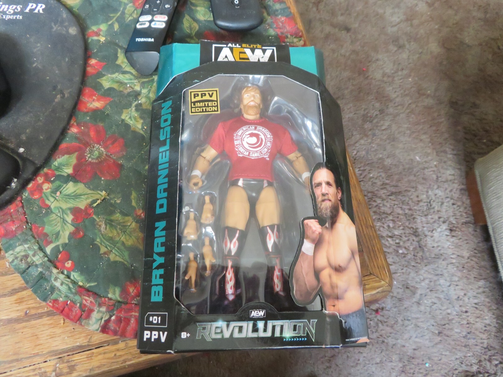 AEW Revolution PPV #01 Bryan Danielson Figure Limited Edition Target Exclusive