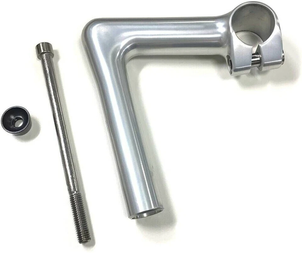 Cinelli Stem 1A 26.0/100 604030-260100 Milky Silver Aluminum NEW Tracking - Image 2 of 4