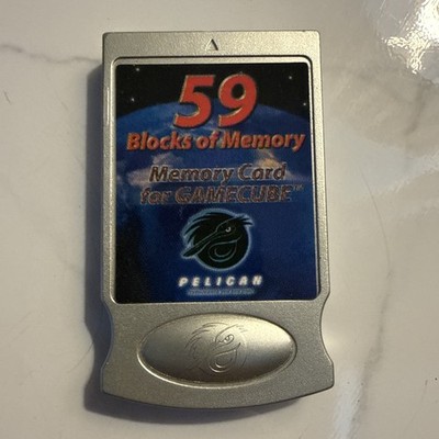 Memory Card For GameCube 59 Blocks Of Memory By Pelican Accessories