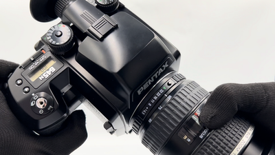 PENTAX645NⅡ ズームレンズ45〜85mm ＋80〜160mm MINT w/2 Lenses】 Pentax 645N + FA 45-85mm 80-160mm f4.5 Zoom Lens