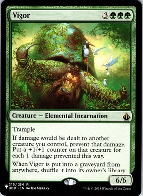 Vigor 215 Rare The List Reprints Magic: The Gathering Near Mint