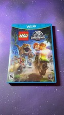 LEGO Jurassic World Nintendo Wii U 2015 Clean Disc, Great Condition