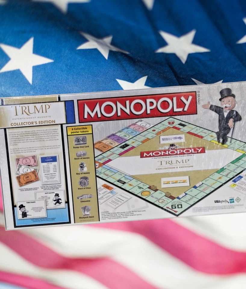 Donald Trump 2009 Monopoly Collectors Edition Board Game Real Estate READ DESC - Image 2 of 4