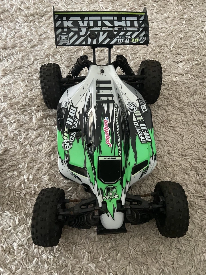 Kyosho Inferno Neo 3.0 Rc Car 1/8 Scale Buggy Competition Racing car - Immagine 2 di 4