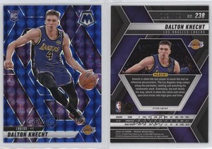 2024-25 Panini Mosaic Rookies Blue Prizm /199 Dalton Knecht #238 Rookie RC