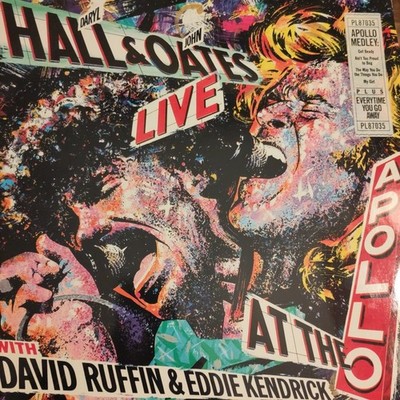 Daryl Hall & John Oates Live At The Apollo - RCA Vinyl LP 1985