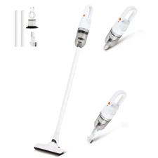 6-in-1 Cordless Stick Vacuum Cleaner 100W Pet Hair Hard Floor Carpet