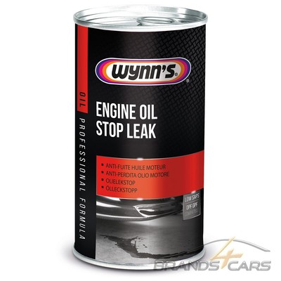 WYNNS 325ml ENGINE OIL STOP LEAK MOTOR ÖL-LECK-STOP ADDITIV MOTOR DICHTMITTEL 49