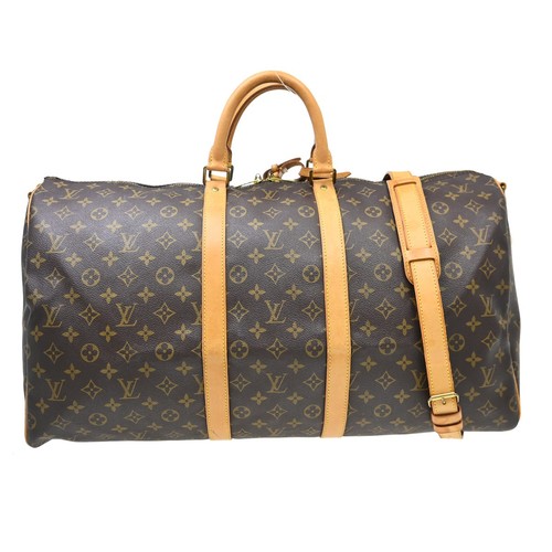 Best05 LOUIS VUITTON KEEPALL BANDOULIERE 55 BAG MONOGRAM M41414 MB0051 NQ09280