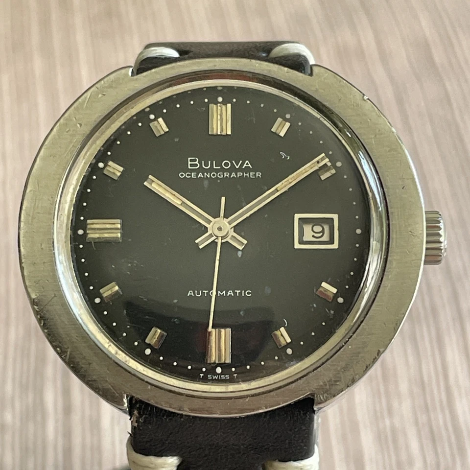 1968 Bulova Oceanographer M8 Automatic Watch Cal. 11AL – Serviced, Runs Great - Image 4 of 4