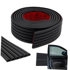 Strong Self-Adhesive Rubber Bumper Protectors for Car SUV Doors, Anti Black