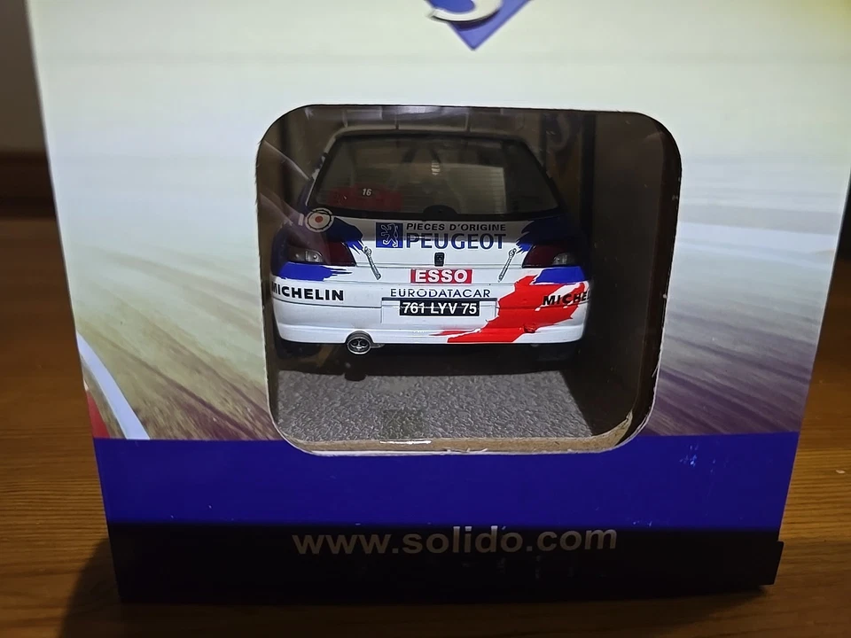 1/18 Solido Peugeot 306 Maxi #16 Panizzi Rallye Monte Carlo 1998 - Immagine 3 di 4