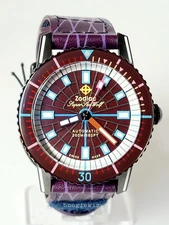 ZODIAC AUTOMATIC LE LASER TAG SUPER SEA WOLF COMPRESSION WATCH ZO9307 new in box
