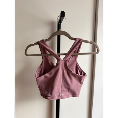 Alo Yoga Real Sports Bra   Size Small   Mauve