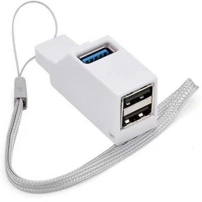 Tragbarer Multi-Interface-Hub-Splitter USB3.0-Hochgeschwindigkeits-Hub  B5S6