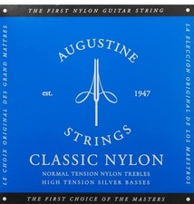 Augustine Classic Blue Nylon Guitar Strings - High Tension - 1 Set From Japan