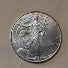 1996 AMERICAN SILVER EAGLE 1 OZ .999 FINE SILVER