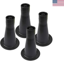 Bed Frame Feet That Replace Your Wheels. Replacement Feet Allow Your Bed to B...