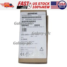 New Siemens 6SE6440-2AB12-5AA1 6SE6 440-2AB12-5AA1 MICROMASTER440 without filter