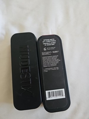 NUDESTIX ~ LIP + CHEEK PENCIL ~ KIss-Matte  FULL SIZED BOXED 2 PCS