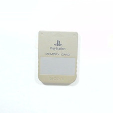 Sony PlayStation OEM Official 1 PS1 PSX Memory Card SCPH-1020 TESTED 0020