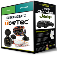 Elektrosatz 7-Pol Universell für Jeep Cherokee 10.2018-Jetzt NEU