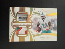 2025 Panini Flawless Frank Gore Gold Dual Patch Laundry Tag 3-Color /15