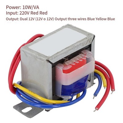 Isolierter EI48 Modell Leistungstransformator Eingang an 220V Ausgang auf zwei E