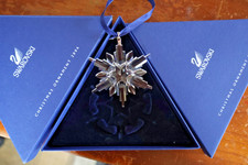 2006 Swarovski Crystal Annual Christmas Snowflake Ornament Boxes NO COA