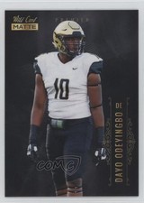 2021 Wild Card MATTE Retail Black Dayo Odeyingbo #MBC-34 Rookie RC 0nr3. rookie card picture