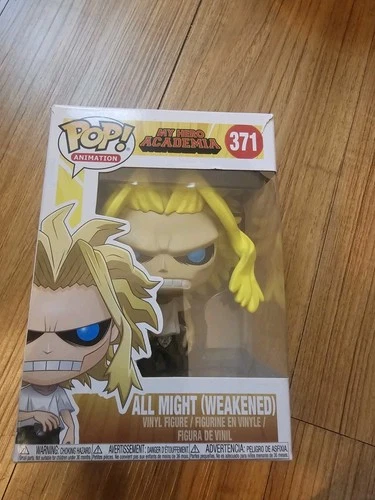 Funko Pop My Hero Academia 371 All Might Weakened Vinyl Figure