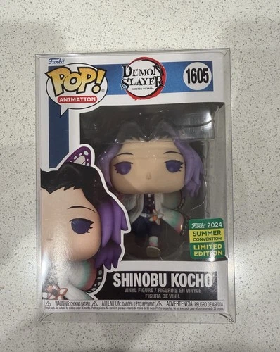 Funko Pop Shinobu Kocho Demon Slayer #1605 2024 Summer Convention Sticker