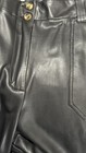 NWT! Maeve By Anthropologie Blk Wide Leg Faux Leather Pants Size 22 W  Length 29 — photo 6