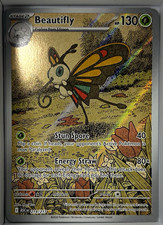 Pokemon TCG Ascended Heroes  Beautifly 219/217 Illustration Rare