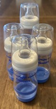 Lot Of 4 Playtex Premiere Baby Bottles Stage 1 Nipples 3-6oz, 1-8oz