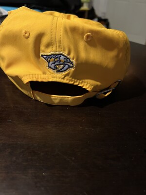 NHL NASHVILLE PREADATORS FANATICS YELLOW ADJUSTABLE HAT - NWOT Adidas NHL Nashville Predators Women main image 3