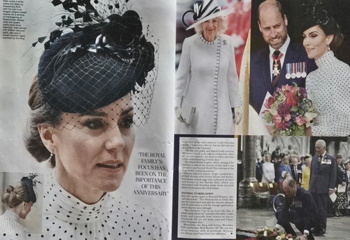 The Prince & Princess Of Wales - William & Kate - HELLO mag Cover & Article. - 第 6/7 張圖片