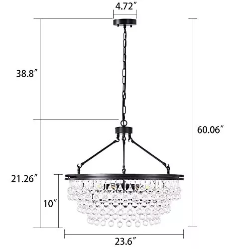 Celeste crystal chandelier deals