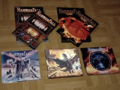 Hammerfall - Threshold, First Crusade, Crimson Night, Chapter V - 3 CDs & 2 DVDs