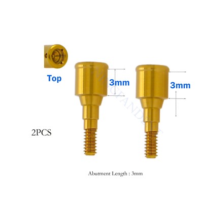 Straumann-Bone Level Dental Overdenture Locator Abutment For 3mm Narrow Platform